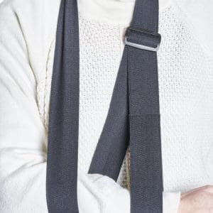 Black Adjustable Arm Sling